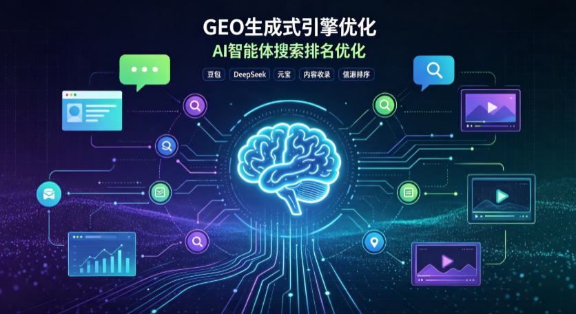 桥西区GEO 浪潮来袭：生成式引擎优化崛起，创作者争抢豆包、DeepSeek、元宝智能体流量入口